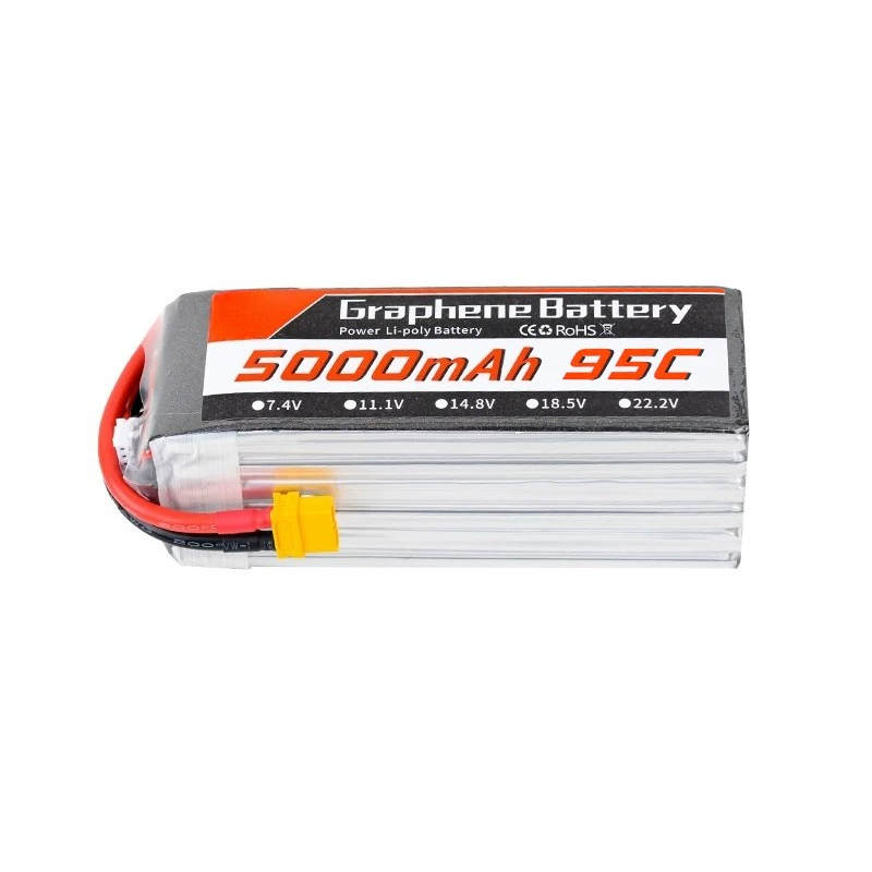 6S 22.2V 5000mAh 95C Graphene  - огляд і ціна 6S Lipo Battery 22.2V 5000Mah