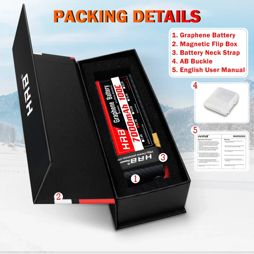 Graphene Battery 2S 3S 4S 6S R - огляд і ціна 4S Lipo Battery 14.8V 6000Mah