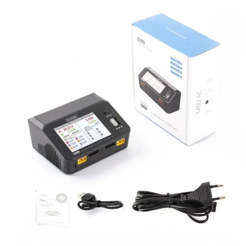 ToolkitRC M6DAC Smart Balance  - огляд і ціна Toolkitrc M6Dac Smart Charger